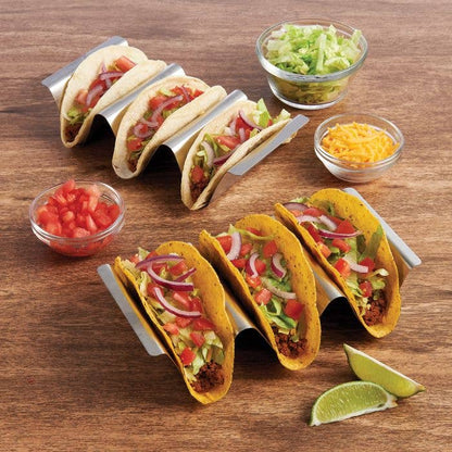 HIC Kitchen Taco Holder Stands, Set Of 2