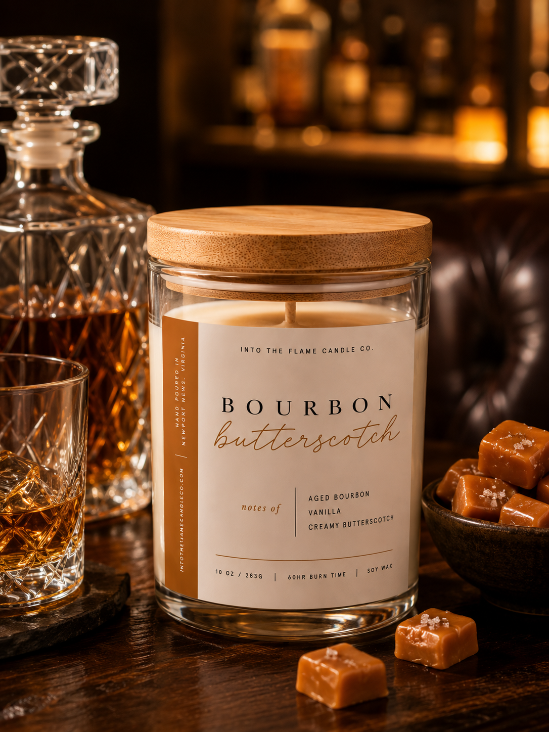 Bourbon Butterscotch: 10oz