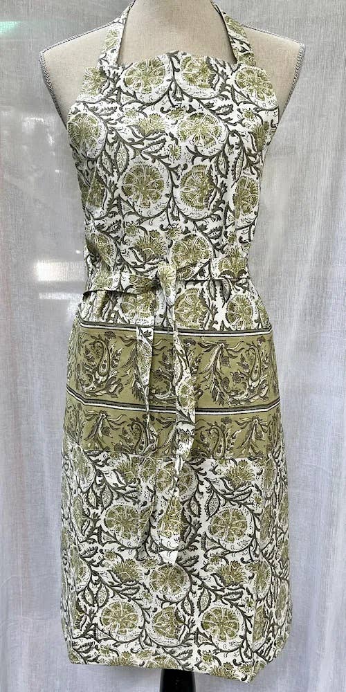 Apron Kalam Green