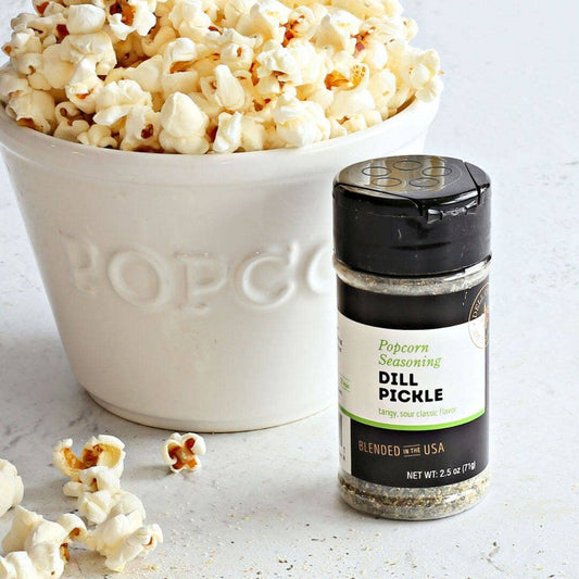 Popcorn Seasoning | Dill Pickle | Spice Shaker Jar