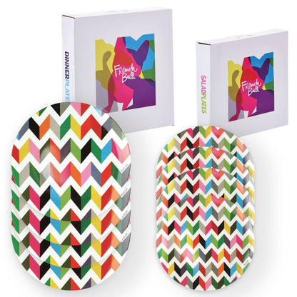 Ziggy 9" Salad Plate Gift Box - Set of 4