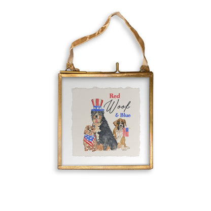 Red Woof and Blue: Dishtowel / Remove Words / -