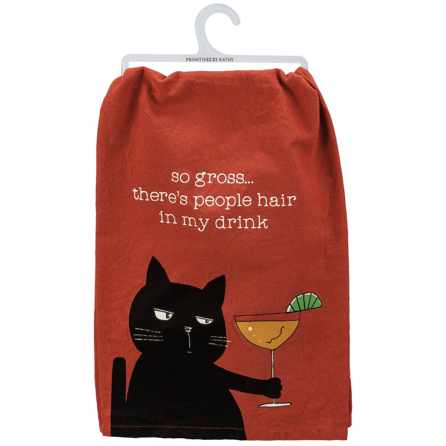 People Hair In My Drink Kitchen Towel