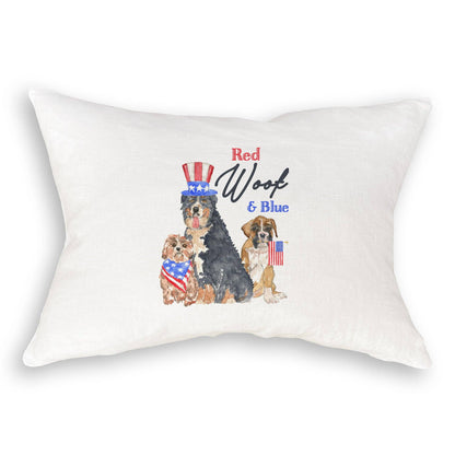 Red Woof and Blue: Dishtowel / Remove Words / -