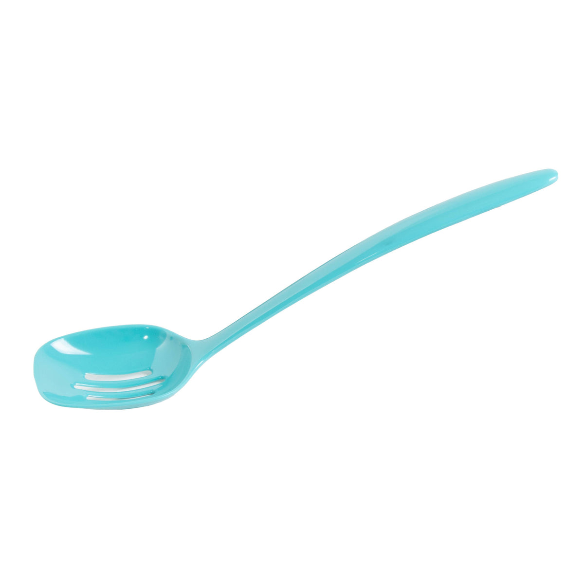 12" Slotted Spoon: Colbat Blue