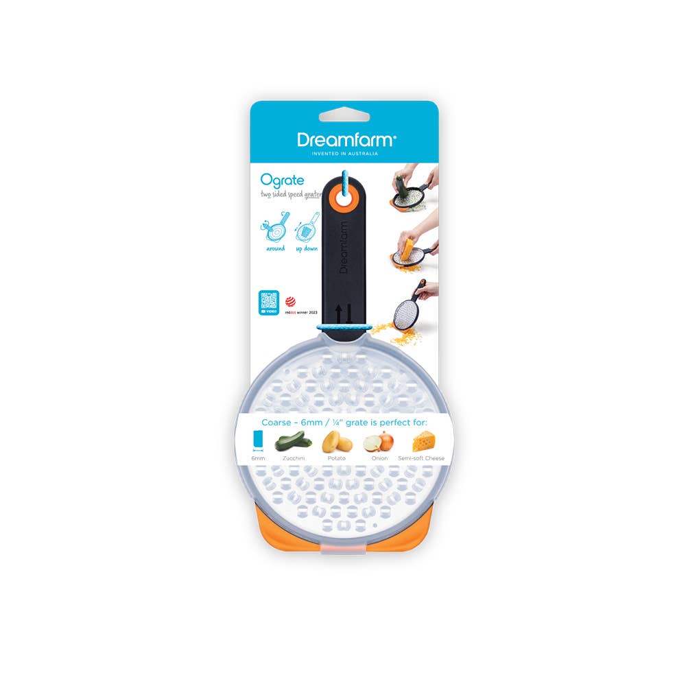 Ograte® Coarse - Double Sided Speed Grater - Photo-Etched