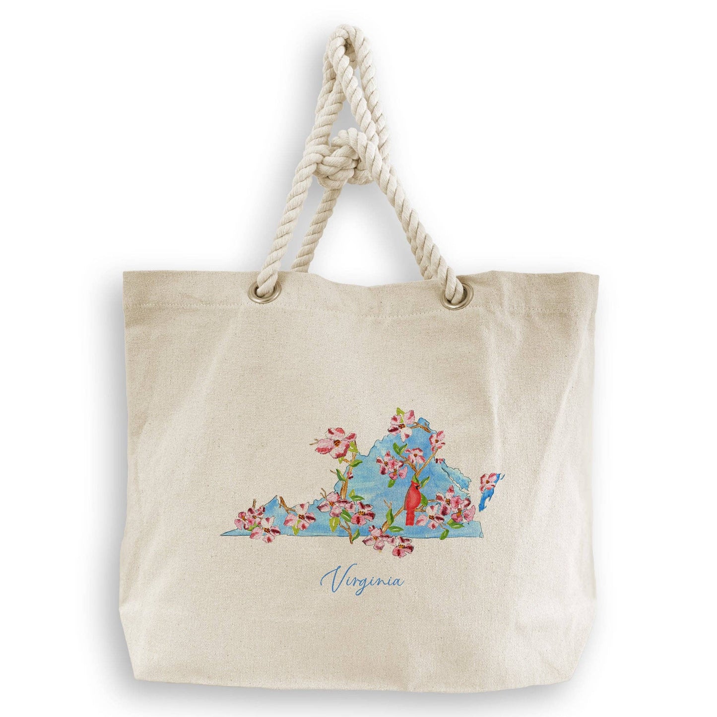 Floral Virginia: Dishtowel / Remove Words / -