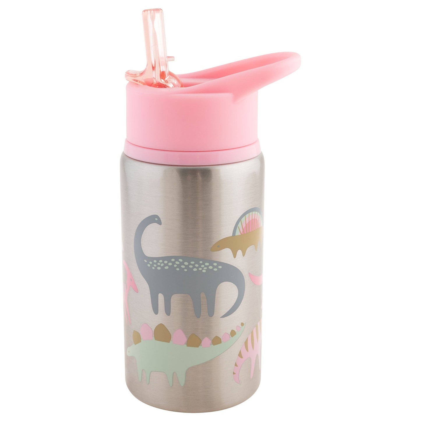 Flip Top Stainless Steel Bottles: Dino