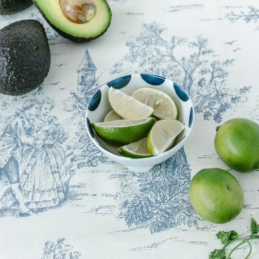 Coastal Stripe Prep Bowl