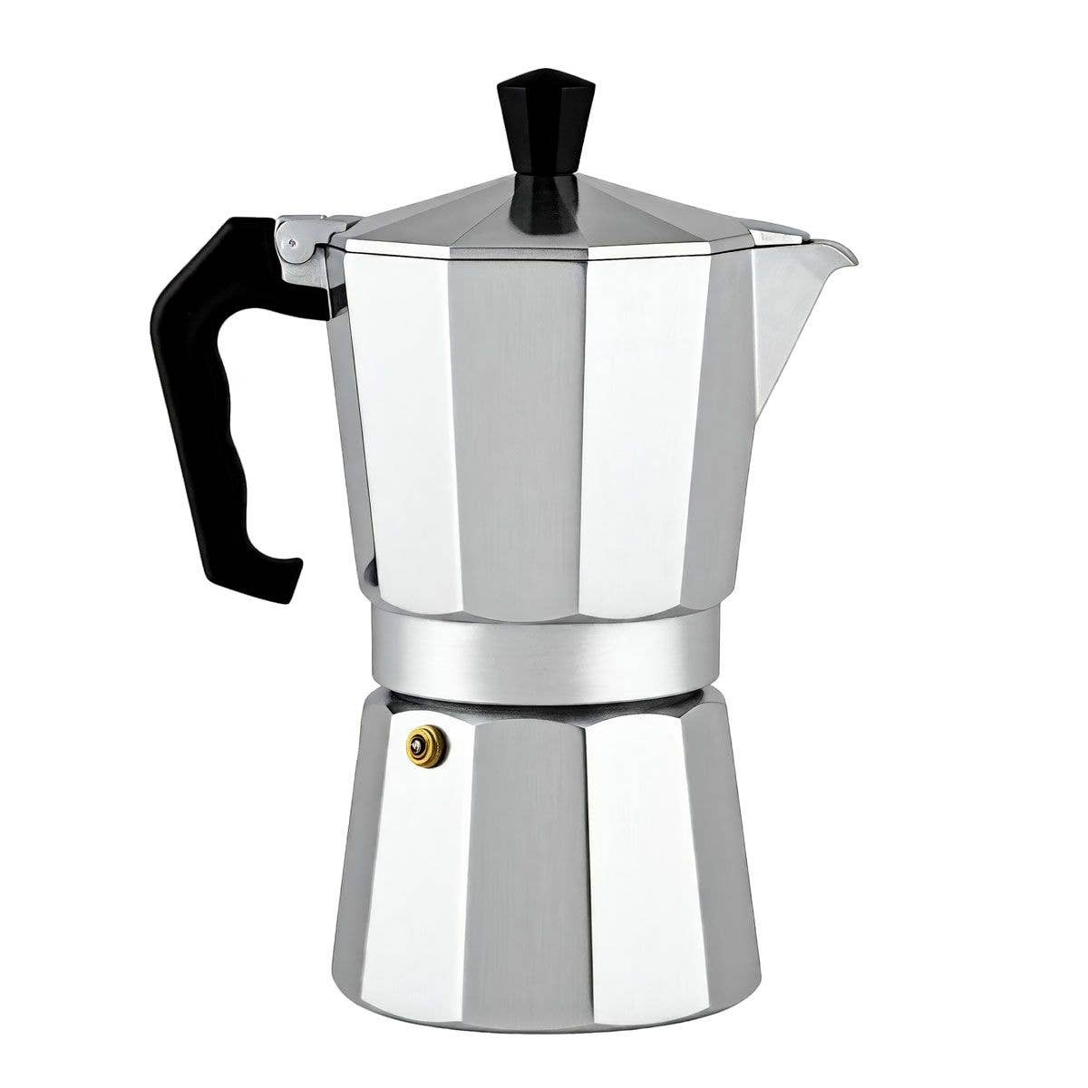 Fino Stovetop Espresso Coffee Maker, Brews up to 6 Servings
