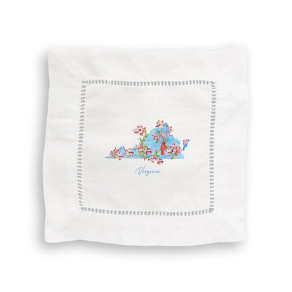 Floral Virginia: Dishtowel / Remove Words / -