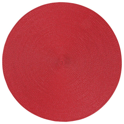Disko Chili Red Round Placemat