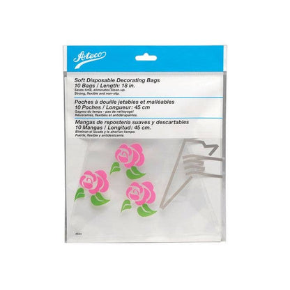 Soft Disposable Pastry Bags, Pack of 10