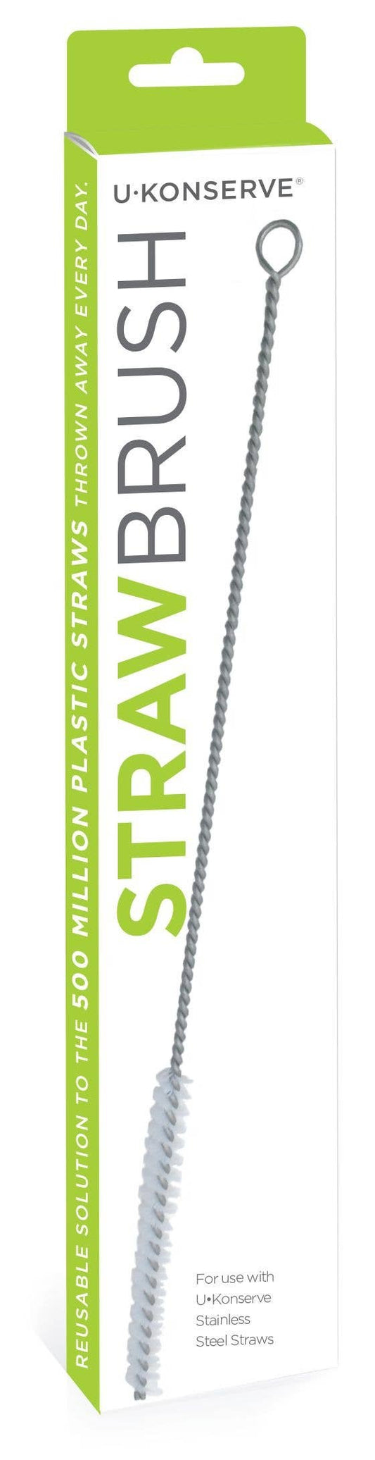 Straw Brush - White