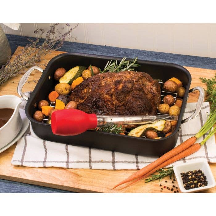 HIC Kitchen Roasting Stand-Up Turkey Baster