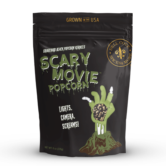 Scary Movie® Popcorn | Graveyard Black Halloween Popcorn