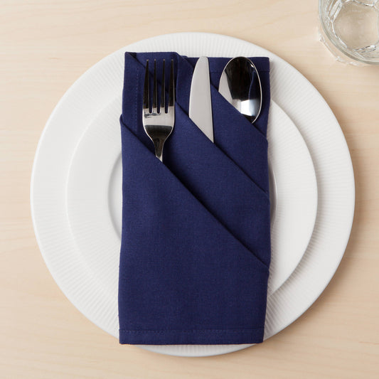 Spectrum Cotton Napkins Indigo Blue Set of 4