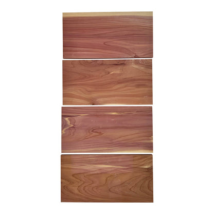 Outset Cedar Grilling Planks, Set of 4, 5” x 11” x 0.25"