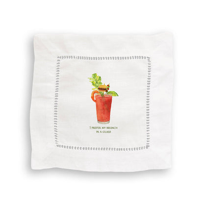Brunch In a Glass: Dishtowel / Keep Words / -