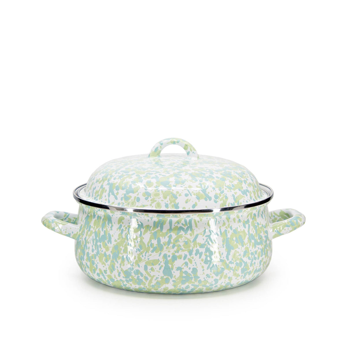 Golden Rabbit Enamelware Jardin Dutch Oven