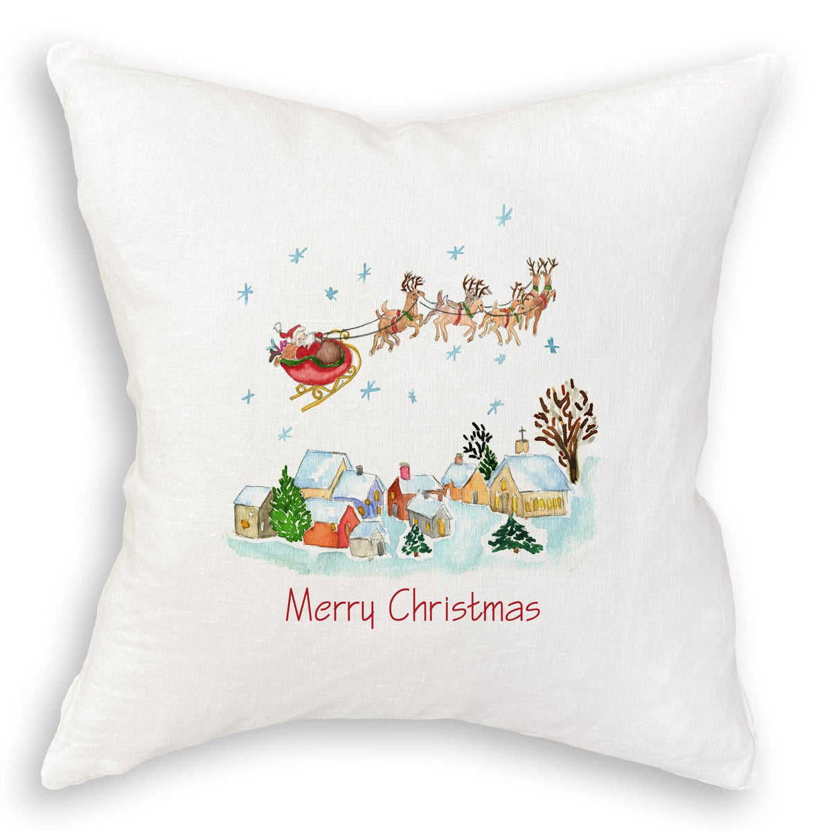 Santa's On His Way: Dishtowel / Keep Words / -