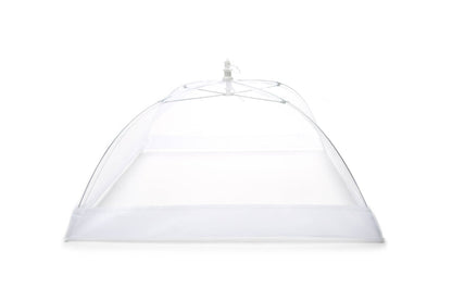 Fox Run Giant Square Food Umbrella, Mesh Screen, 18"