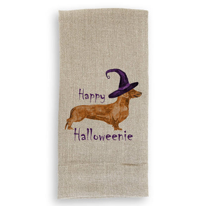 Happy Halloweenie: Dishtowel / Keep Words / -