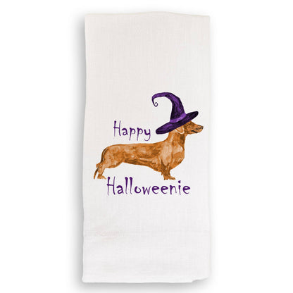 Happy Halloweenie: Dishtowel / Keep Words / -