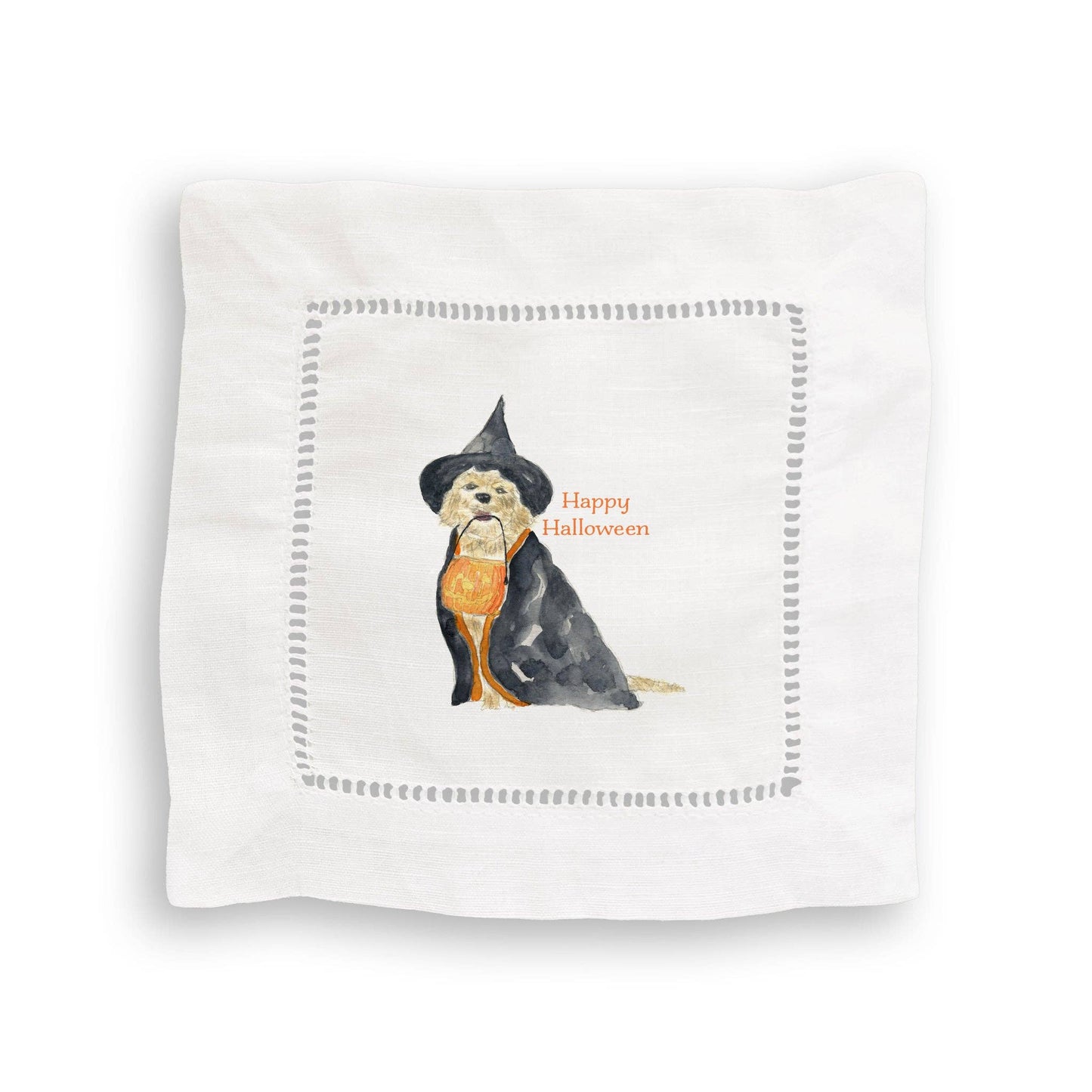 Halloween Dog: Dishtowel / Remove Words / -