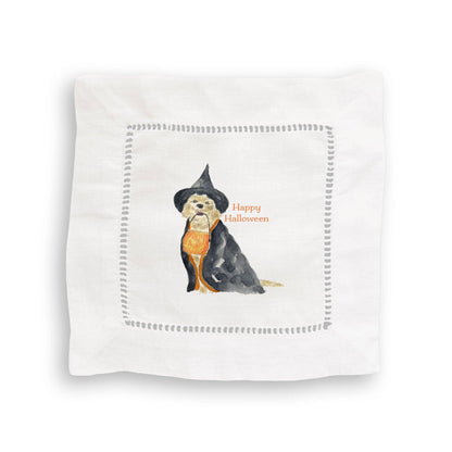 Halloween Dog: Dishtowel / Remove Words / -