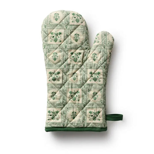 Quilted Artichoke Oven Mitt