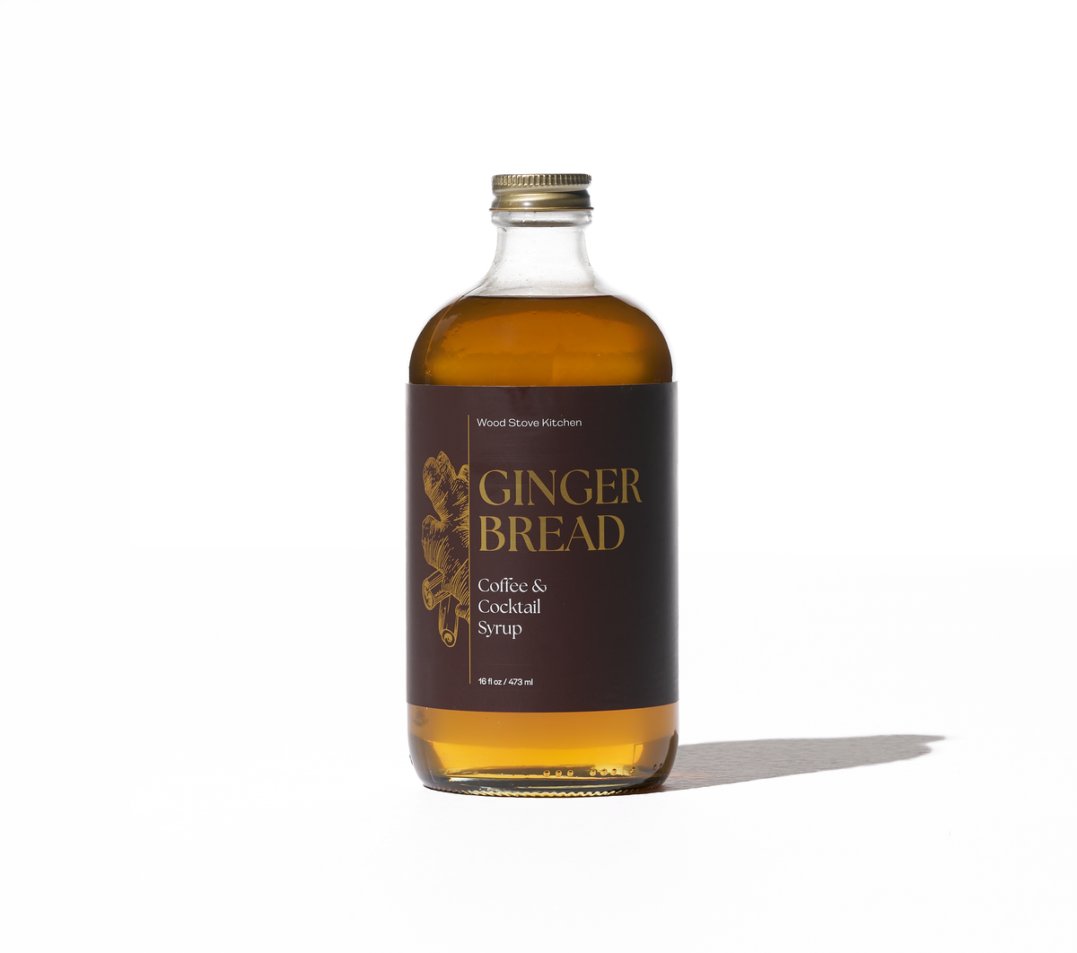Gingerbread Coffee & Cocktail Syrup, 16 fl oz