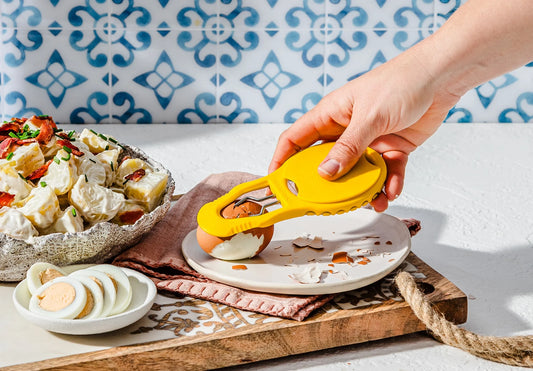 Eggler - Egg Cracker, Peeler, Slicer