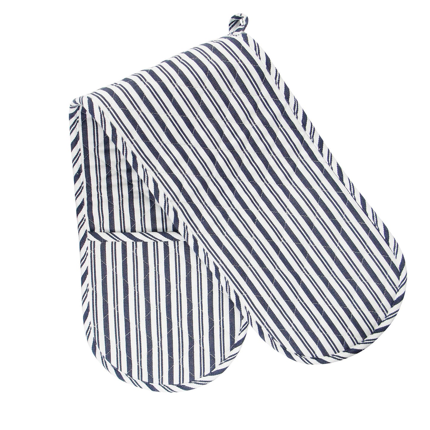 Mrs. Anderson’s Baking Cotton Double Oven Mitt, Blue