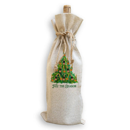 Fizz the Season Christmas Tree: Dishtowel / Keep Words / -