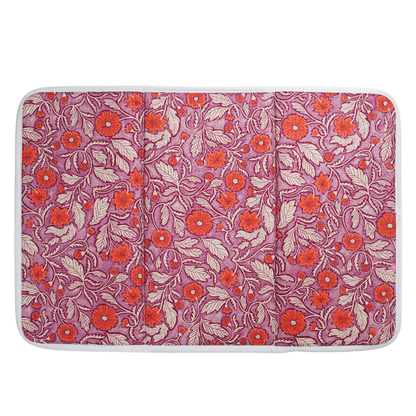Drying Mat - Jen Owens Manuette: Beet Red