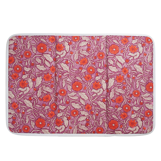 Drying Mat - Jen Owens Manuette: Beet Red