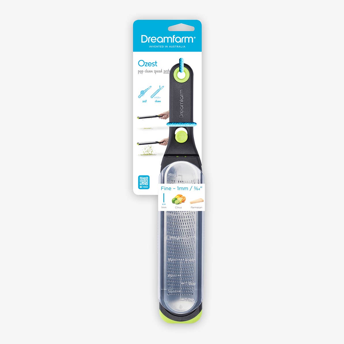 Ozest® - Self-cleaning Speed Zester