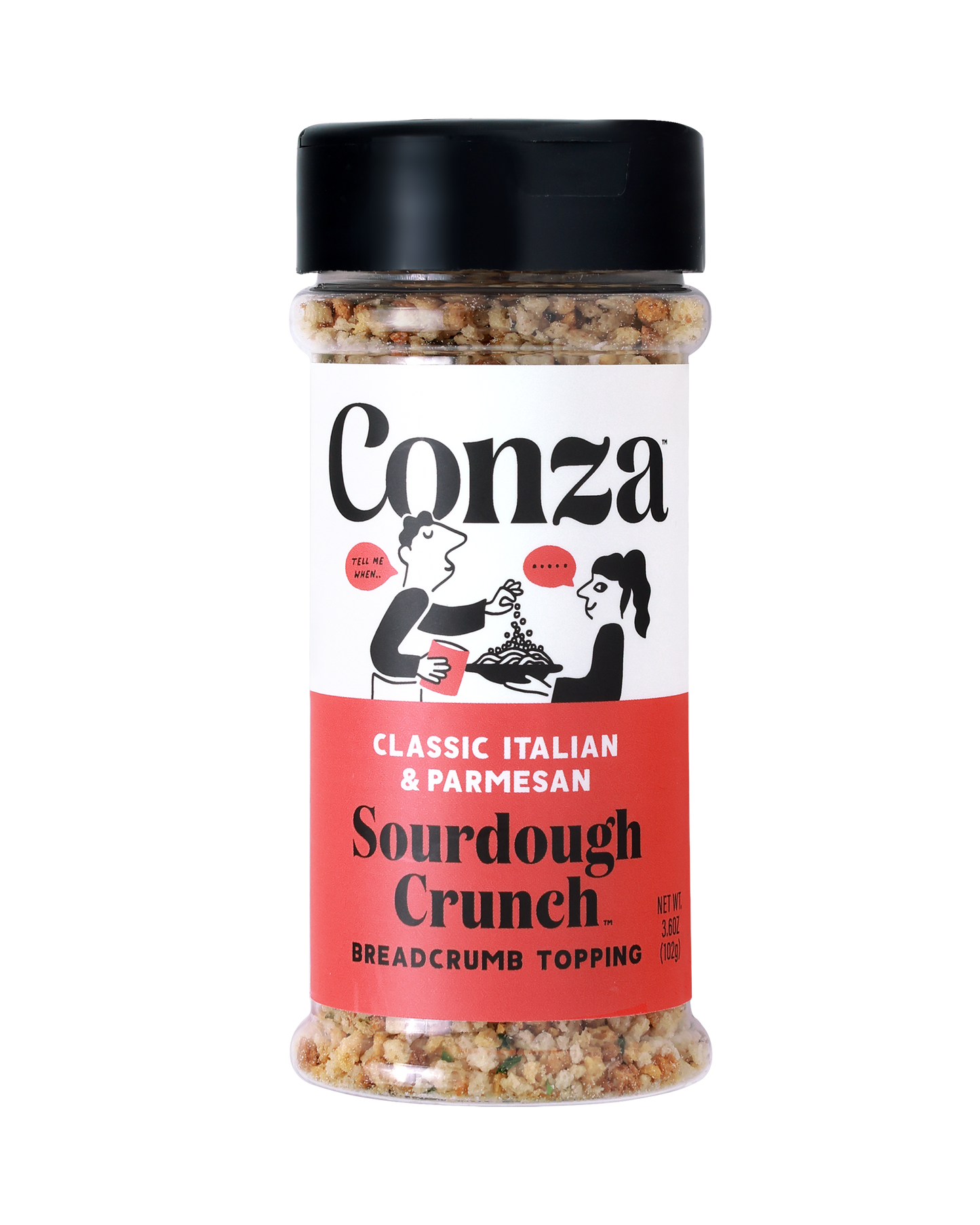 Italian Herb & Parmesan - Sourdough Crunch Breadcrumbs Shake