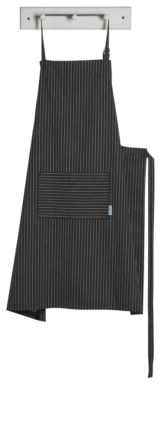 Black Pinstripe Oversized Mighty Apron