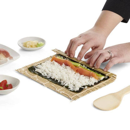 Helen's Asian Kitchen Sushi Mat With Paddle