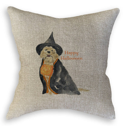 Halloween Dog: Dishtowel / Remove Words / -