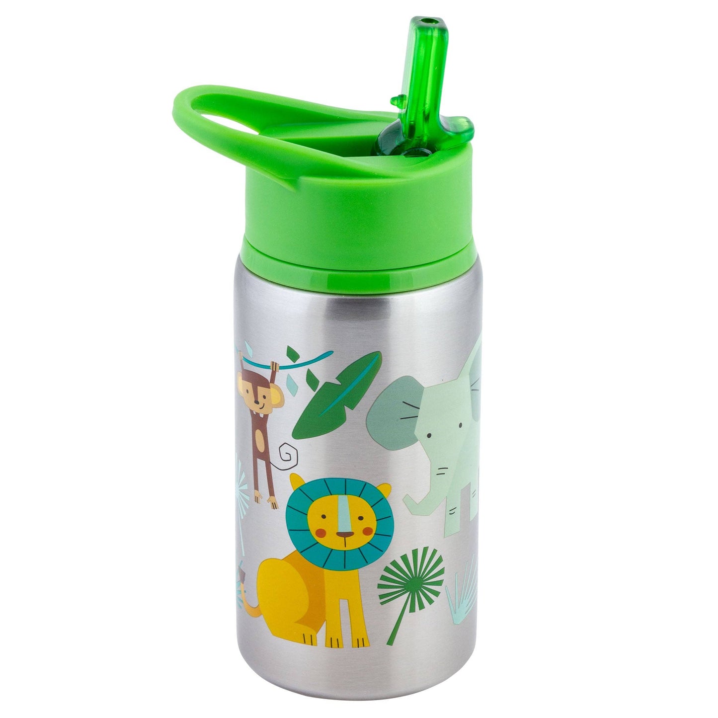 Flip Top Stainless Steel Bottles: Dino