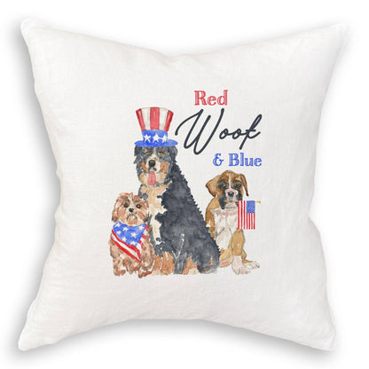 Red Woof and Blue: Dishtowel / Remove Words / -