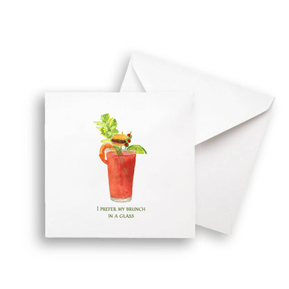 Brunch In a Glass: Dishtowel / Keep Words / -