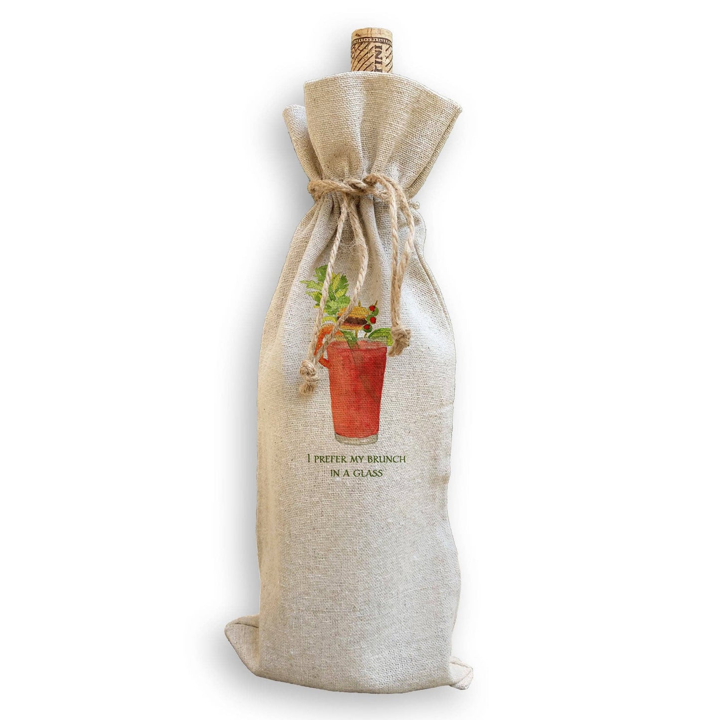 Brunch In a Glass: Dishtowel / Keep Words / -