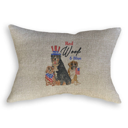 Red Woof and Blue: Dishtowel / Remove Words / -