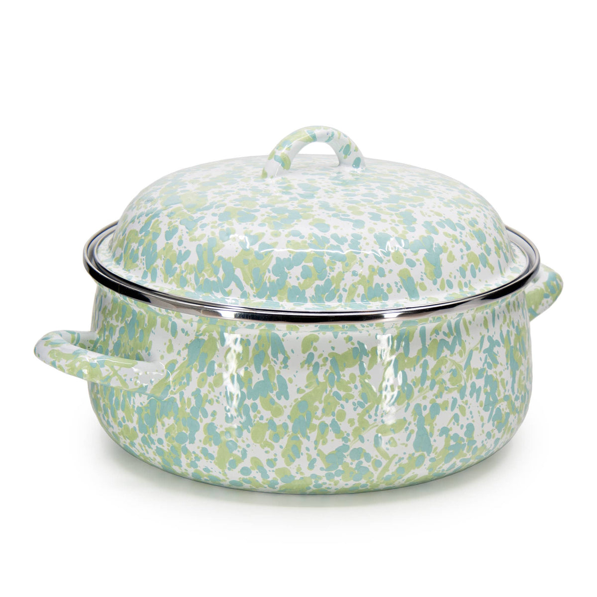 Golden Rabbit Enamelware Jardin Dutch Oven