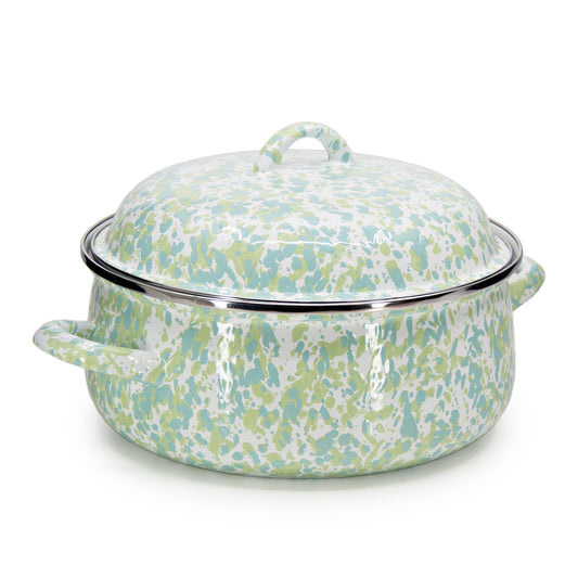 Golden Rabbit Enamelware Jardin Dutch Oven
