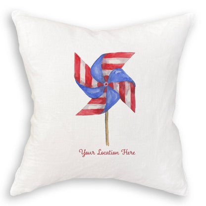 Pinwheel with Location: Dishtowel / -